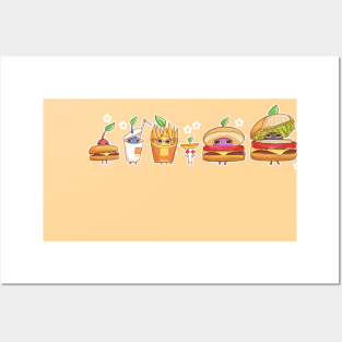 Burger Pikmin Posters and Art